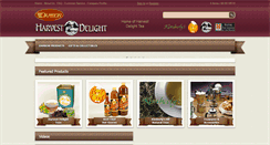 Desktop Screenshot of harvestdelight.com